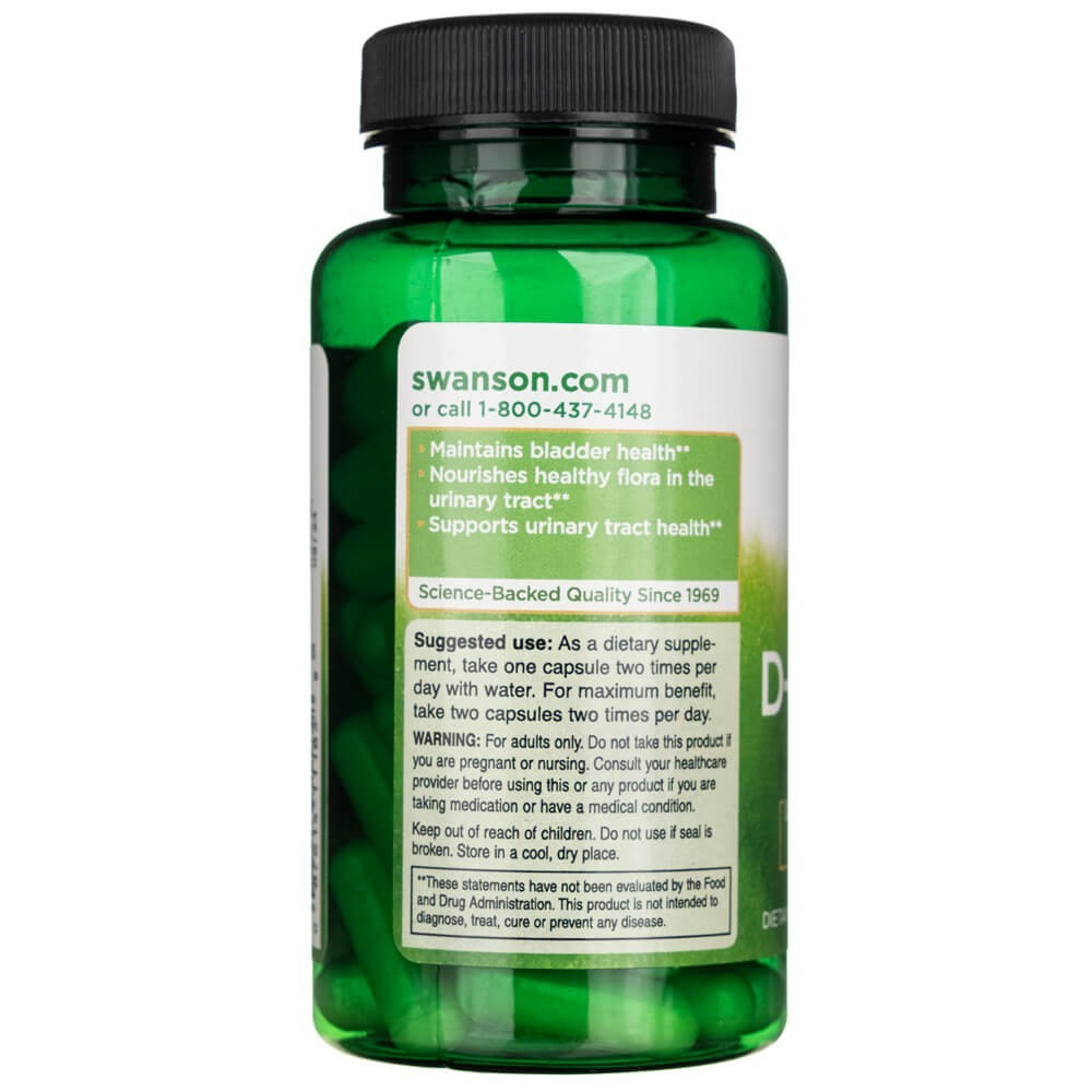 SWANSON D-mannoos 700 mg – 60 kapslit