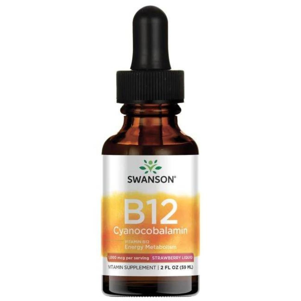 SWANSON vedel B12-vitamiin – 59 ml