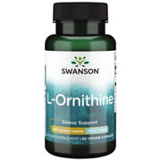 SWANSON L-ornitiin 500 mg – 60 kapslit