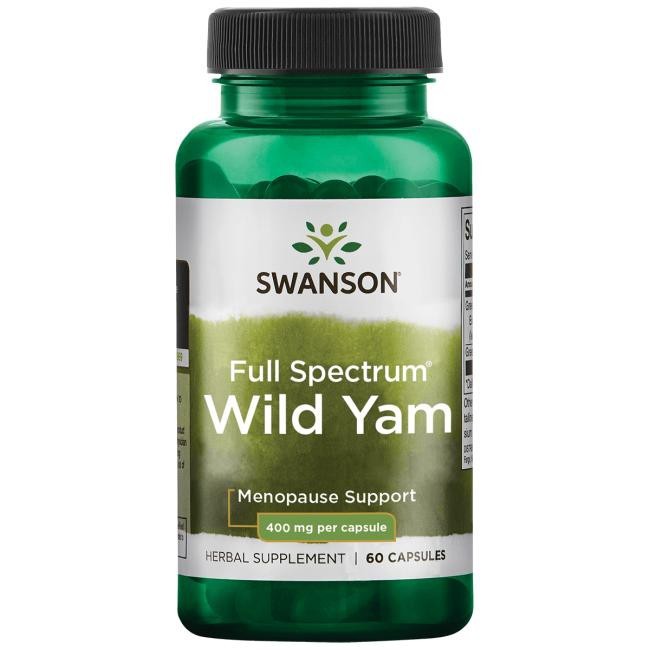 SWANSONi metsiku jamssi juur 400 mg – 60 kapslit