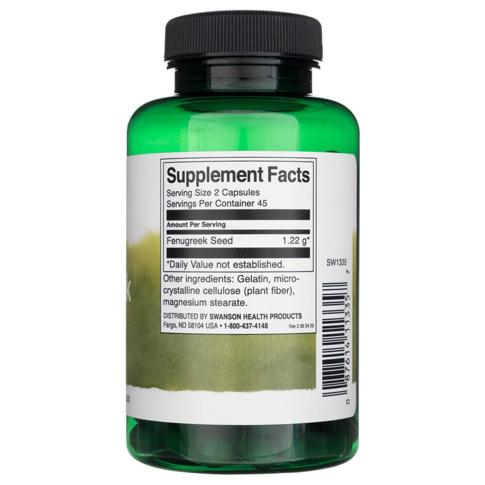 SWANSON lambaläätse seemned 610 mg – 90 kapslit