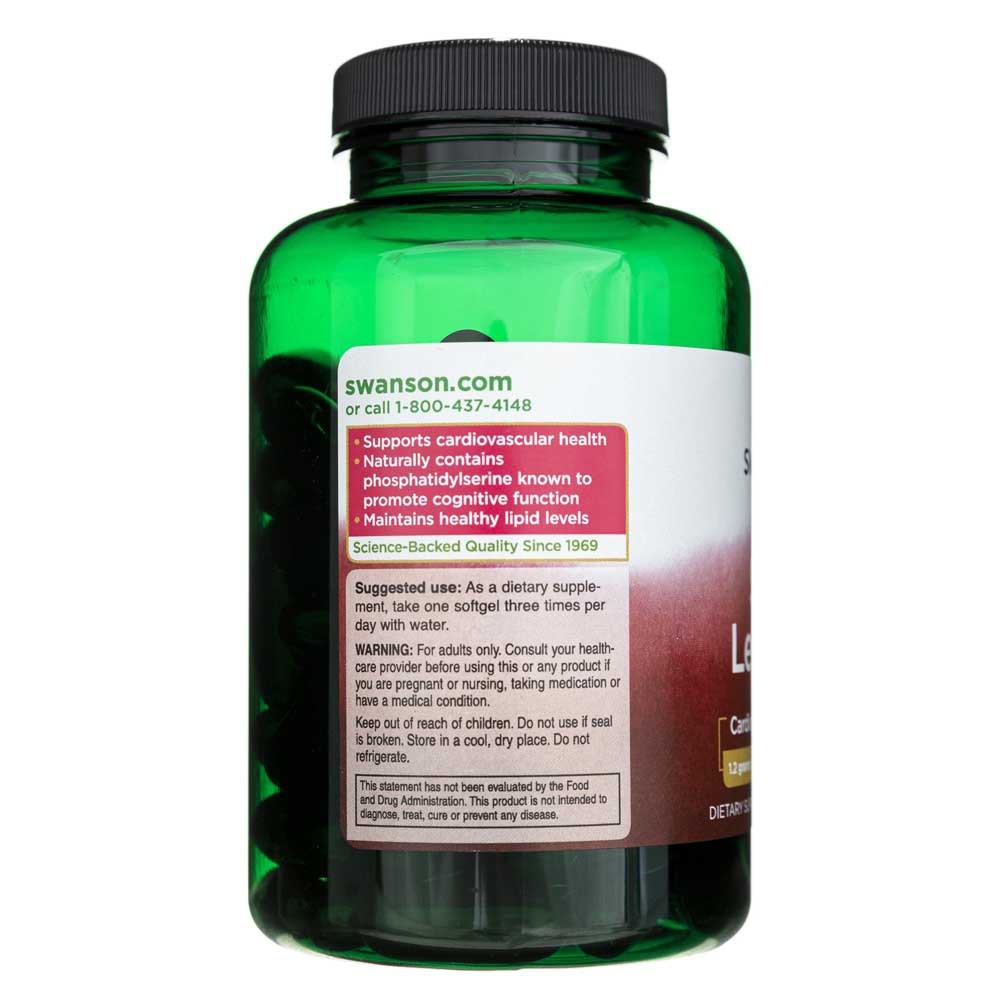 SWANSON GMO-vaba sojaletsitiin – 90 kapslit