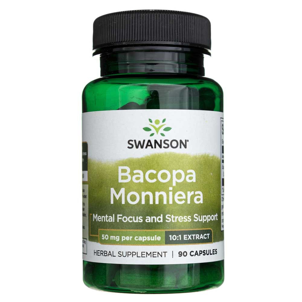 SWANSON Bacopa Monniera 50 mg - 90 kapslit