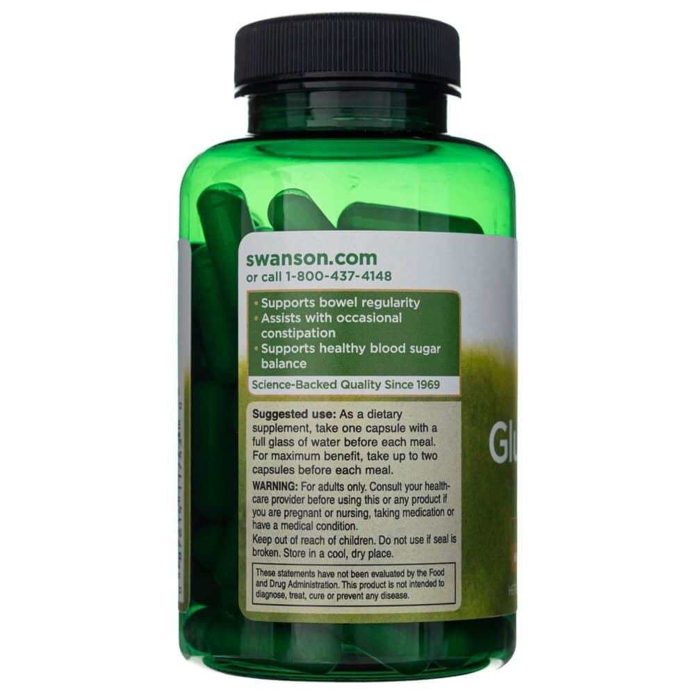 SWANSON glükomannaan 665 mg – 90 kapslit