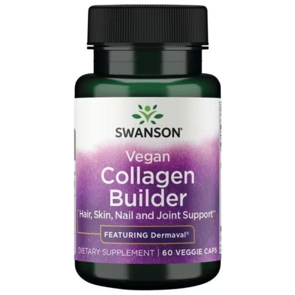 SWANSON Vegan Collagen Builder koos Dermavaliga – 60 kapslit