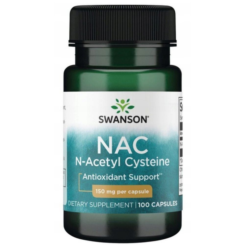 SWANSON NAC (N-atsetüültsüsteiin) 150 mg – 100 kapslit
