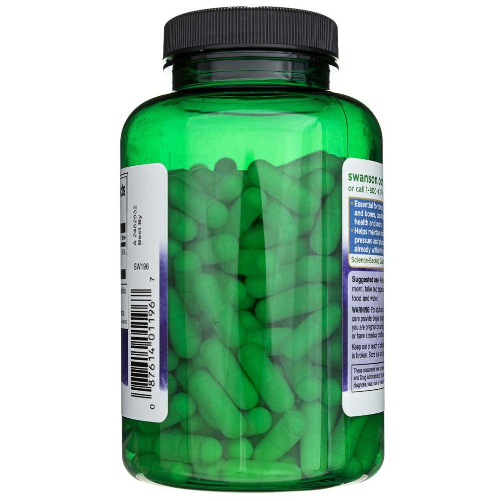 SWANSON magneesiumoksiid 200 mg – 250 kapslit