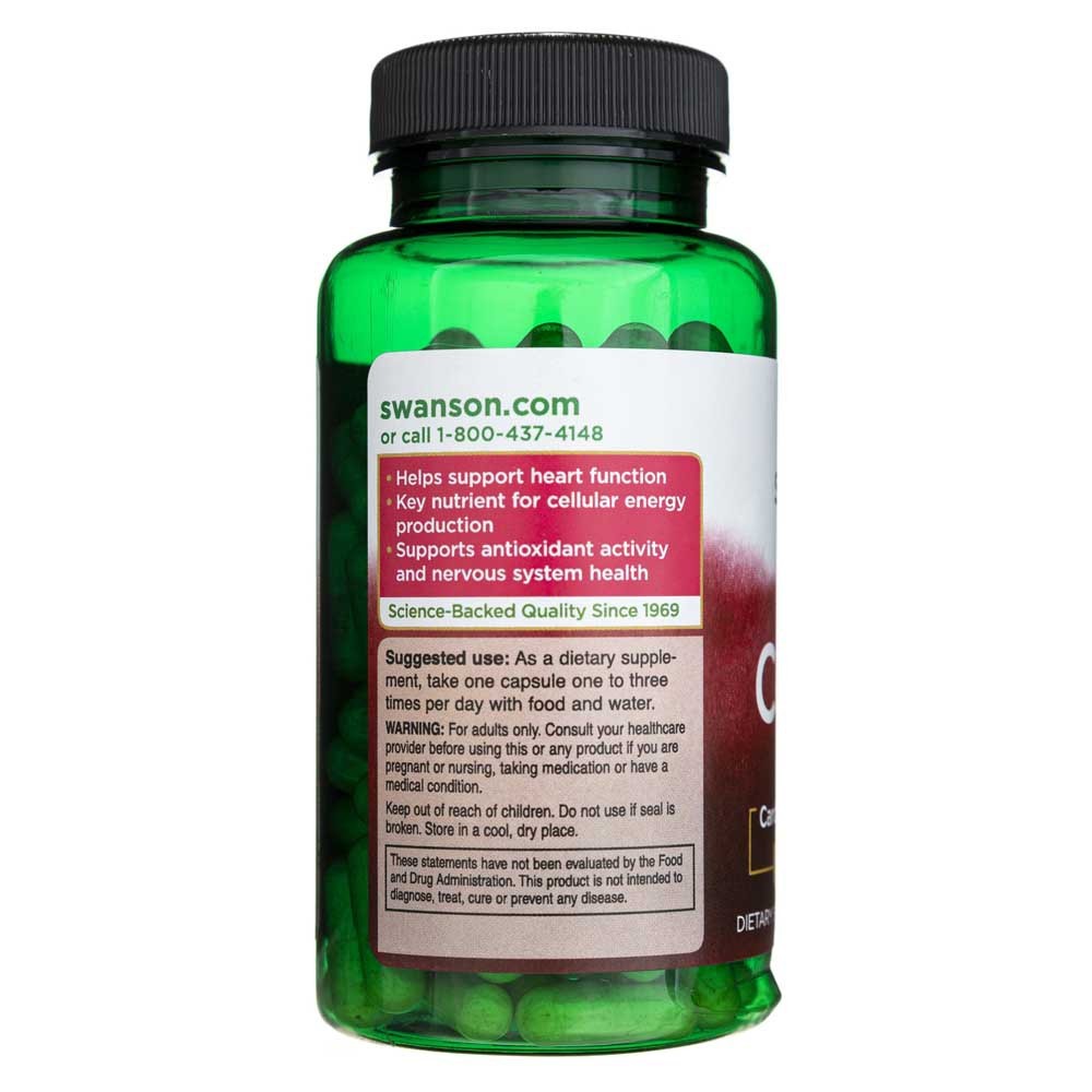 SWANSON Koensüüm Q10 30 mg – 120 kapslit