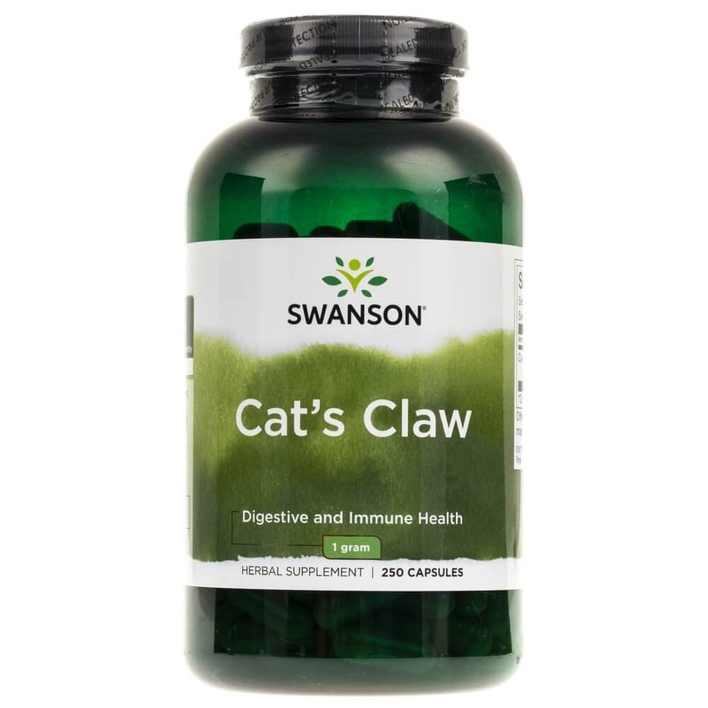 SWANSON Cat's Claw 500 mg – 250 kapslit