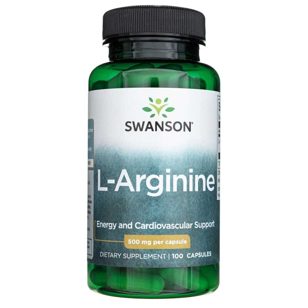 SWANSON L-arginiin 500 mg – 100 kapslit