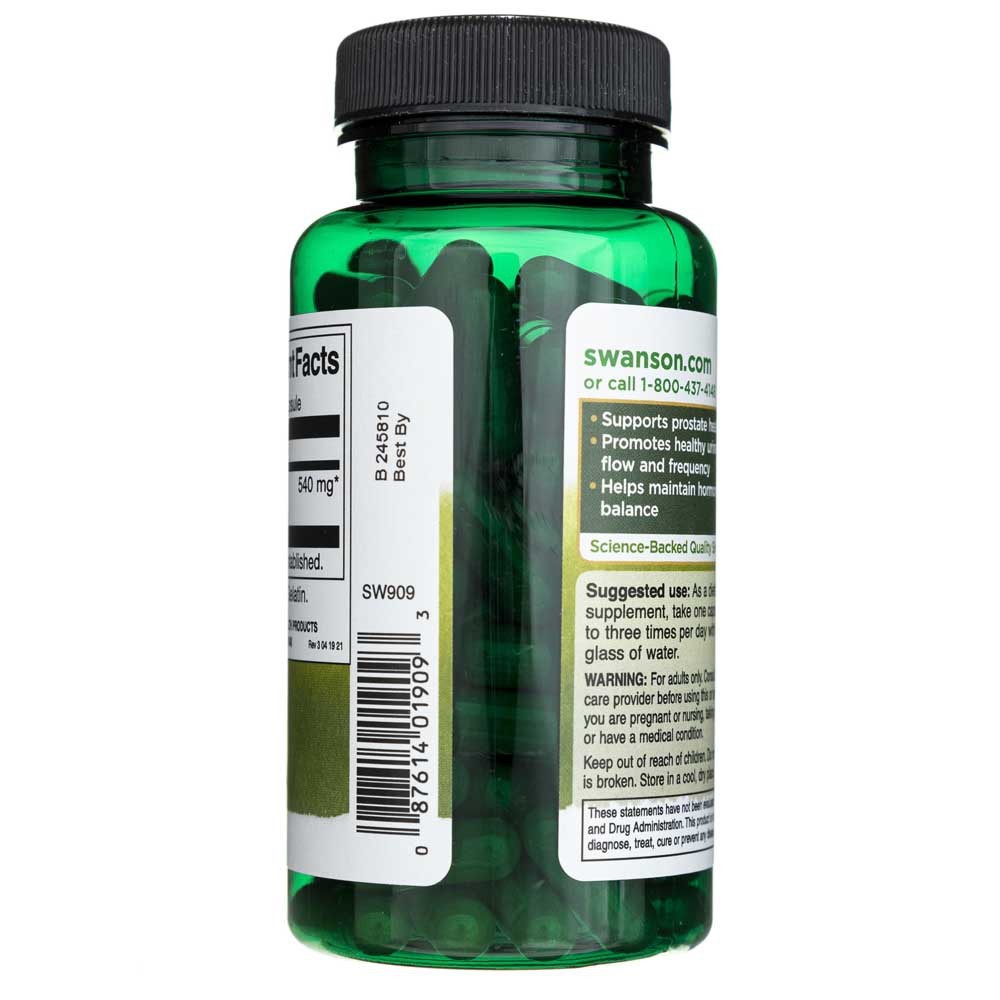 SWANSON Saw Palmetto 540 mg – 100 kapslit