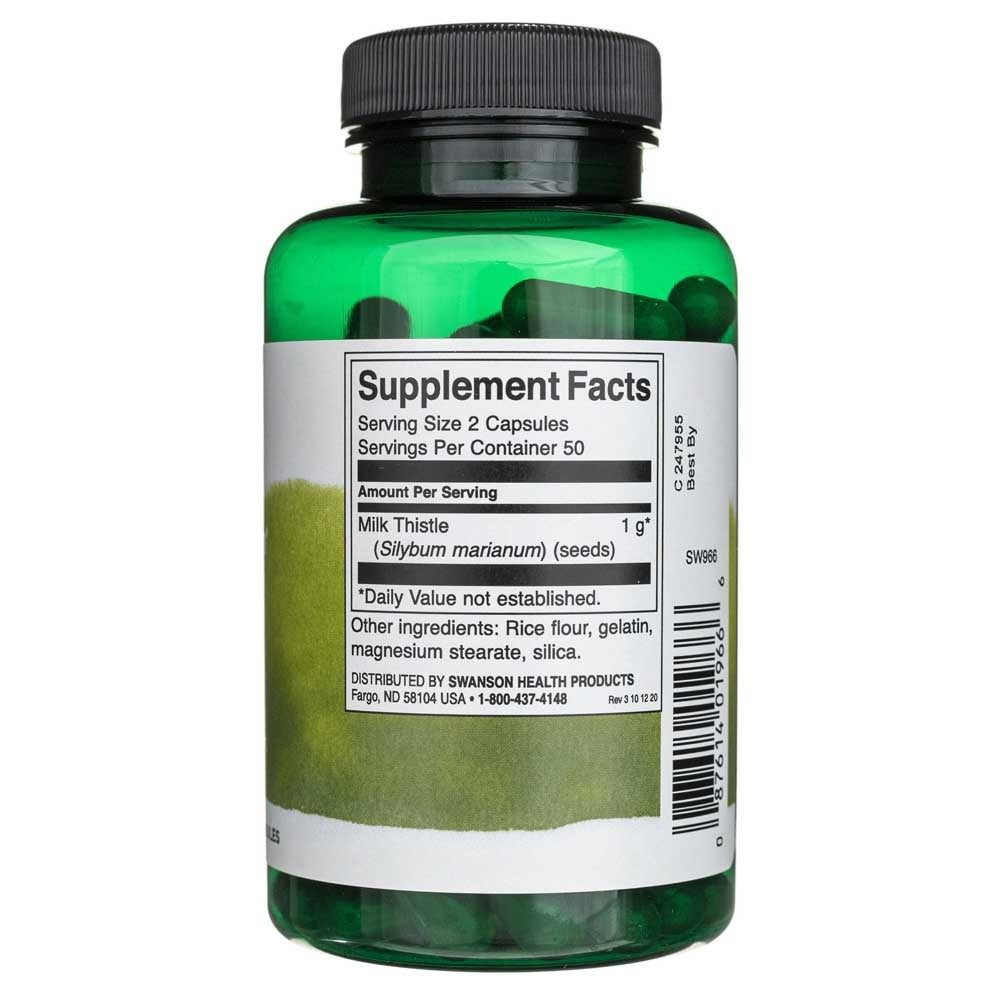 SWANSON maarjaohakas 500 mg – 100 kapslit