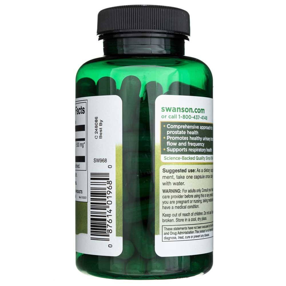 SWANSONi nõgese juur 500 mg – 100 kapslit