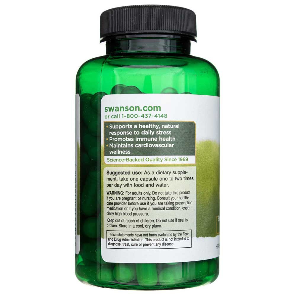 SWANSON Korea ženšenn 500 mg – 100 kapslit