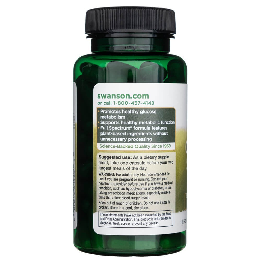 SWANSON Gymnema Sylvestre lehed 400 mg – 100 kapslit