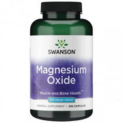 SWANSON magneesiumoksiid 200 mg – 250 kapslit