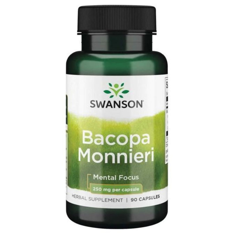 SWANSON Bacopa Monnieri ekstrakt 250 mg – 90 kapslit