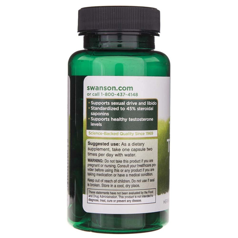 SWANSON Tribulus Terrestris 500 mg – 60 kapslit