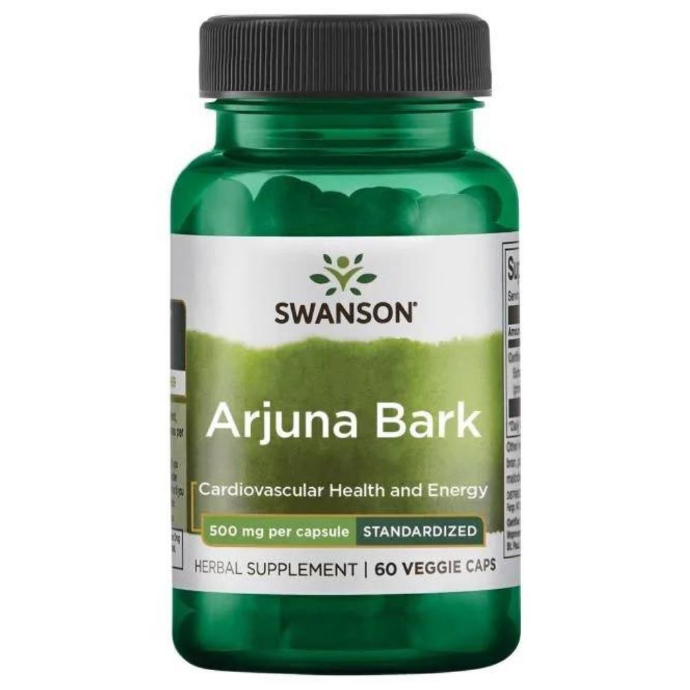 SWANSON Arjuna ekstrakt 500 mg – 60 kapslit