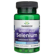SWANSON SelenoExcell seleen 200 mcg – 60 kapslit