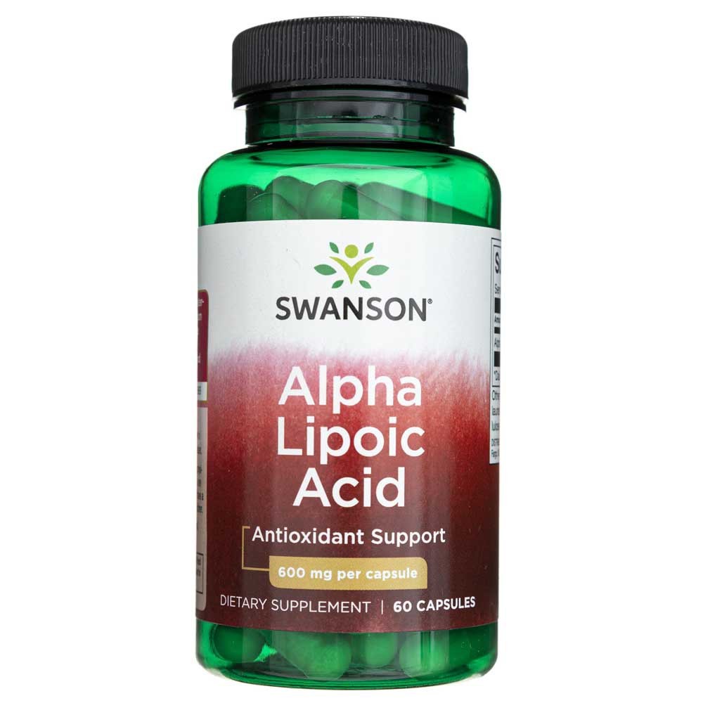 SWANSON alfa-lipoehape 600 mg – 60 kapslit