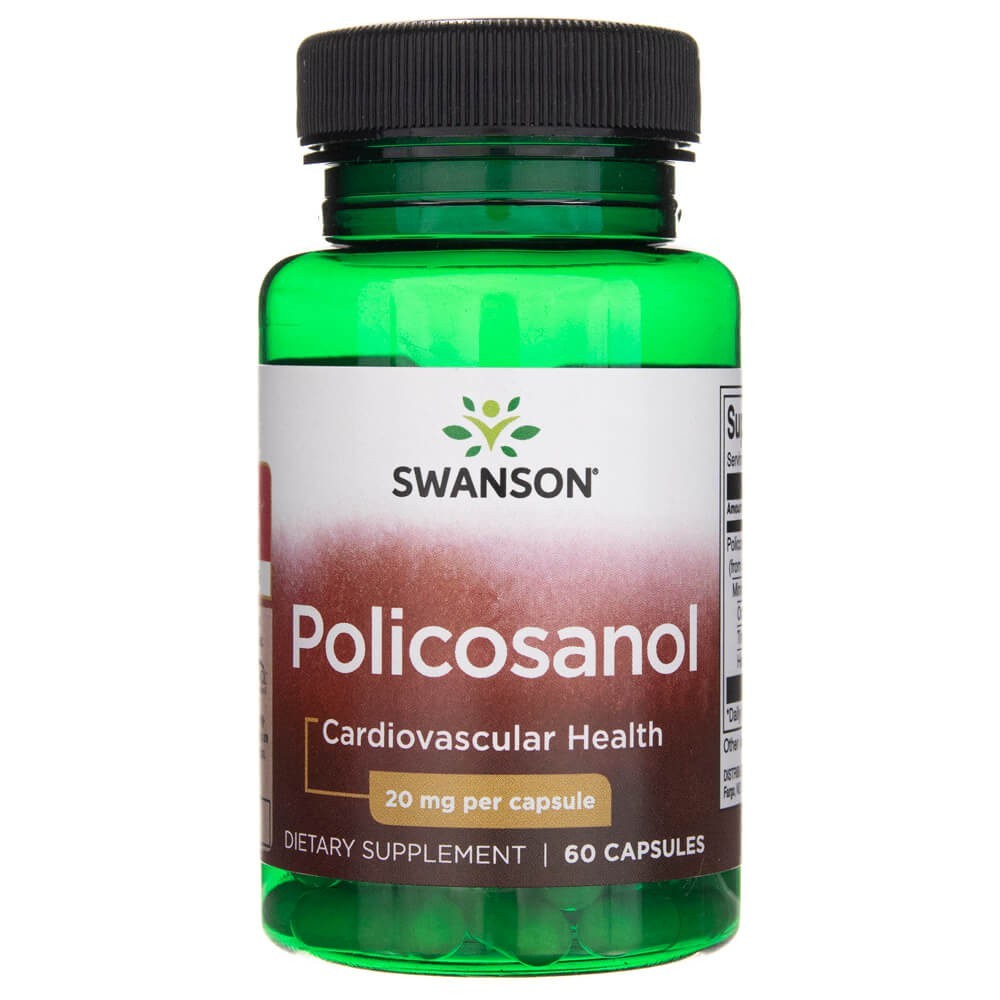 SWANSON polikosanool 20 mg – 60 kapslit
