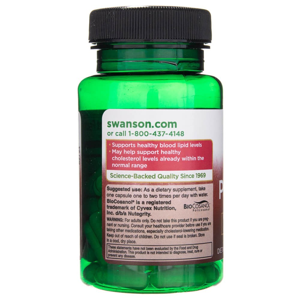 SWANSON polikosanool 20 mg – 60 kapslit