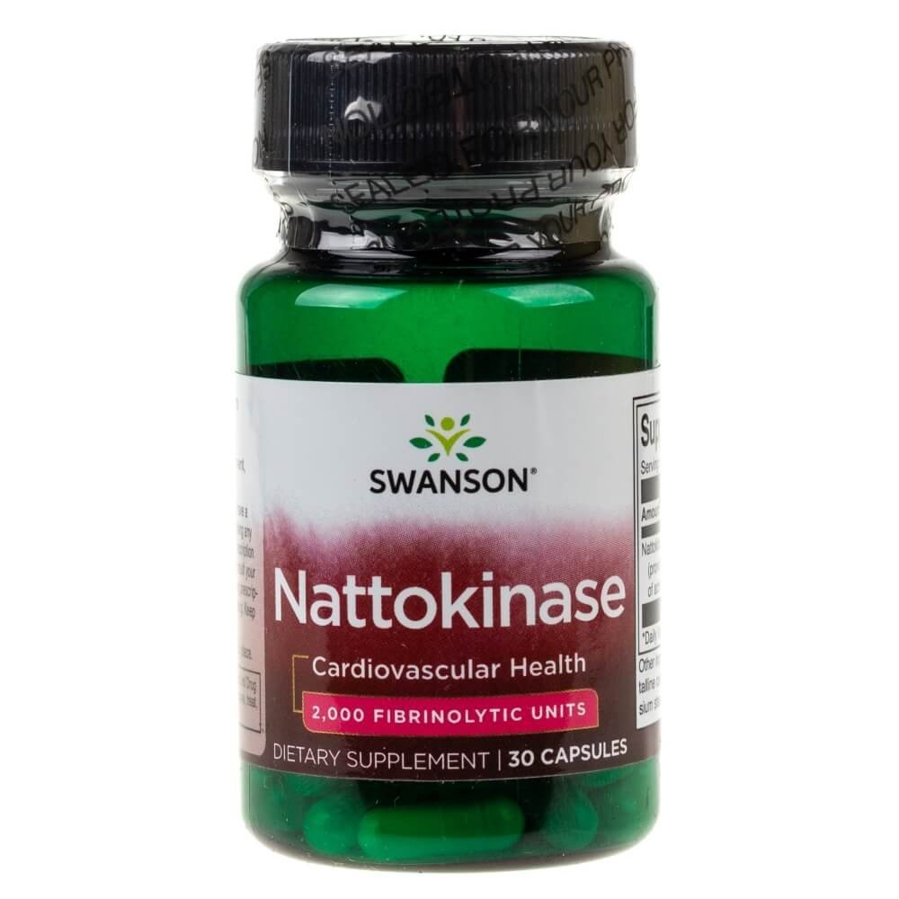 SWANSONi nattokinaas 100 mg – 30 kapslit
