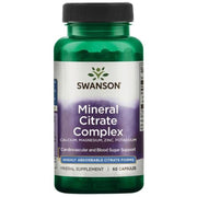 SWANSON Mineral Citrate Complex – 60 kapslit