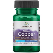 SWANSON Albion vaskkelaat 2 mg – 60 kapslit