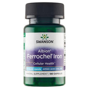 SWANSON Albion raudkelat "Ferrochel" 18 mg – 180 kapslit