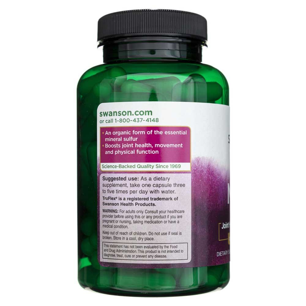SWANSON MSM 1000 mg – 120 kapslit
