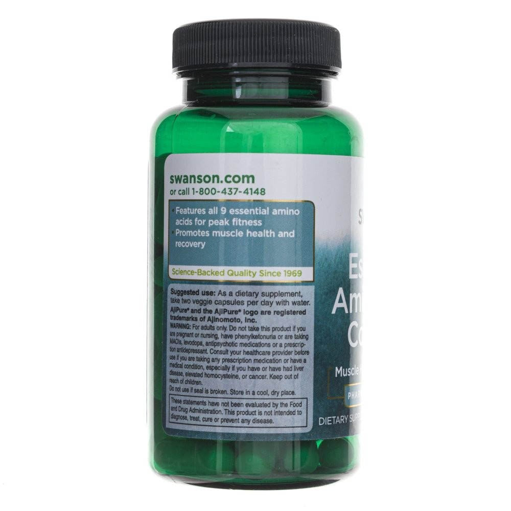 SWANSON AjiPure® 9 asendamatut aminohapet – 60 kapslit