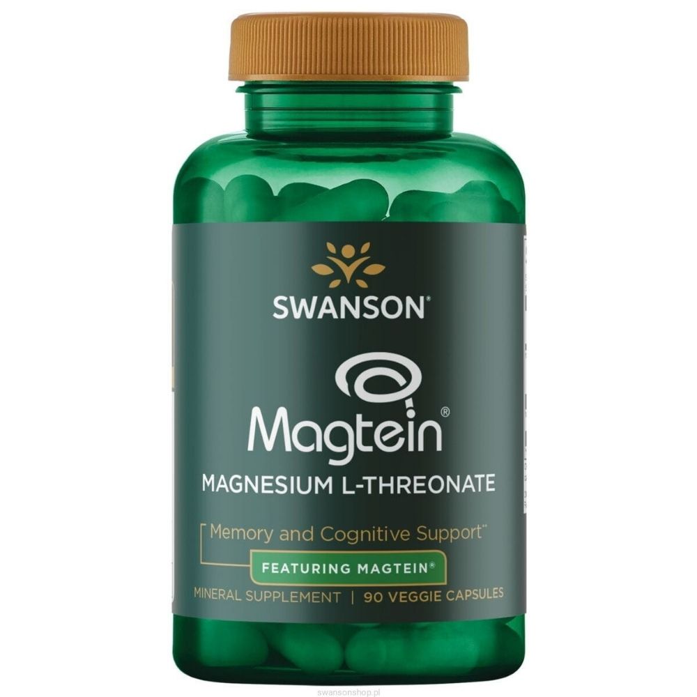 SWANSON Magtein magneesium L-treonaat – 90 kapslit
