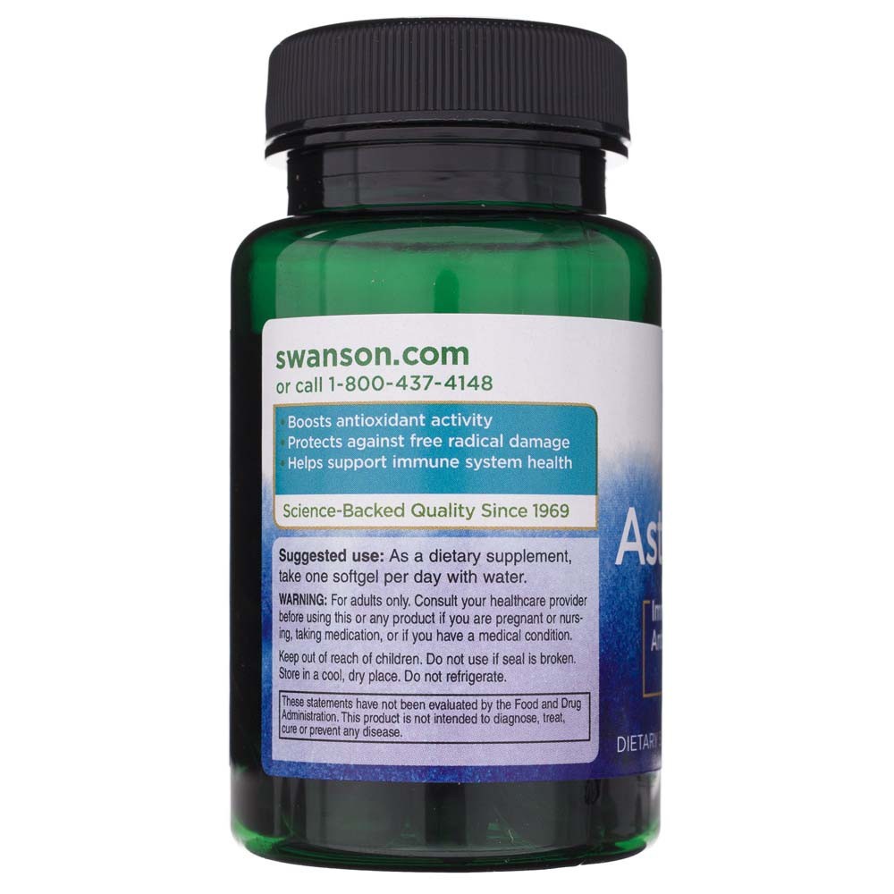 SWANSON astaksantiin 4 mg – 60 kapslit