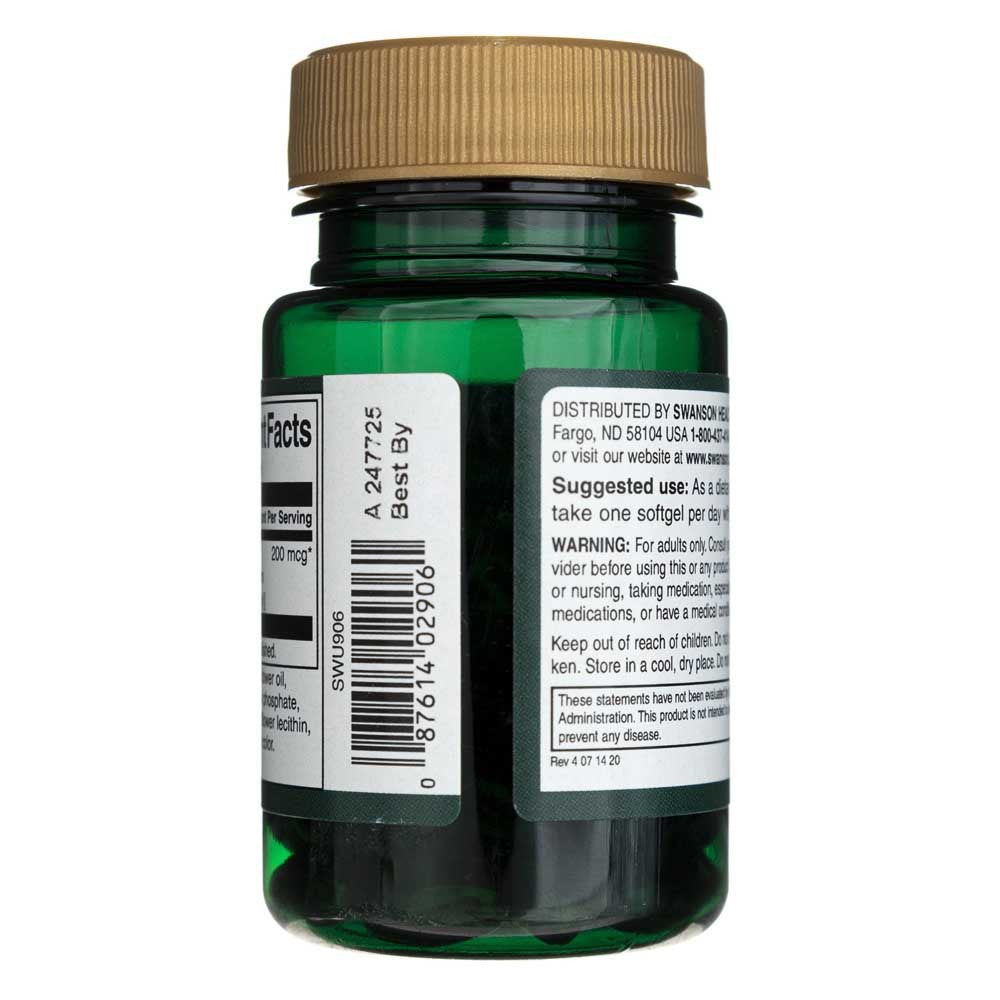 SWANSON vitamiin K2 200 mcg – 30 kapslit