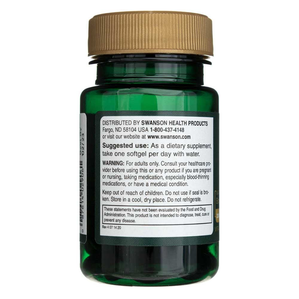 SWANSON vitamiin K2 200 mcg – 30 kapslit
