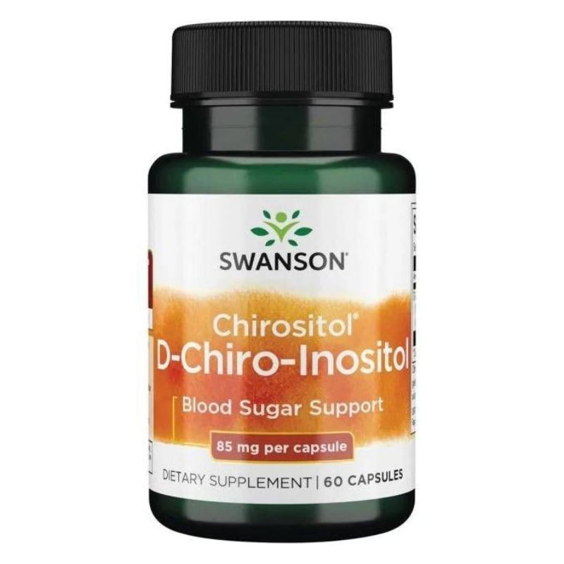 SWANSON Chirositol D-kirroinositool 85 mg – 60 kapslit